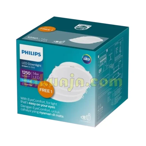 Lampu Philips Downlight Eridani DL190B 14W Pack - Beli 3 Grati 1