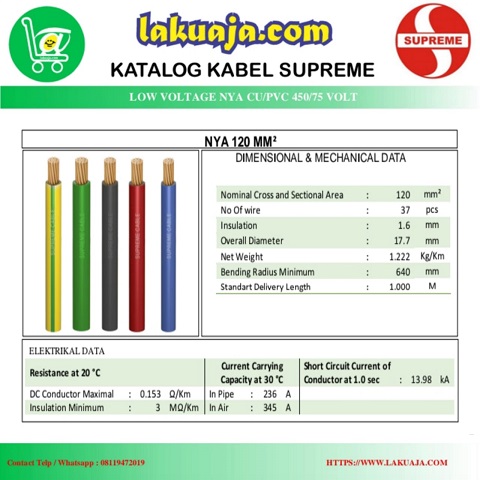 Katalog Kabel NYA 120mm SUPREME katalog-kabel-nya-120mm-supreme