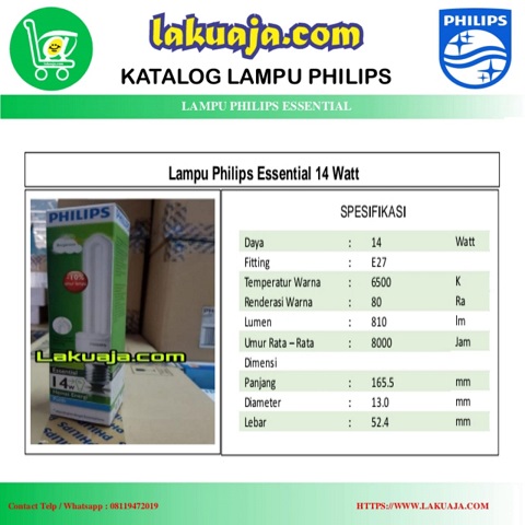 katalog-lampu-philips-essential-14watt
