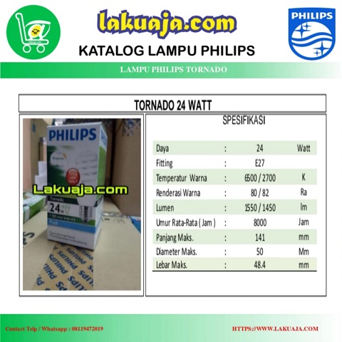 katalog-lampu-philips-tornado-24watt