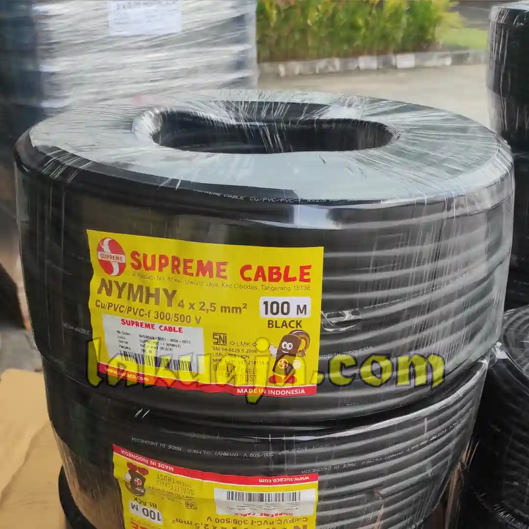 kabel-listrik-nymhy-black-4x25-mm-supreme-roll-100-mtr