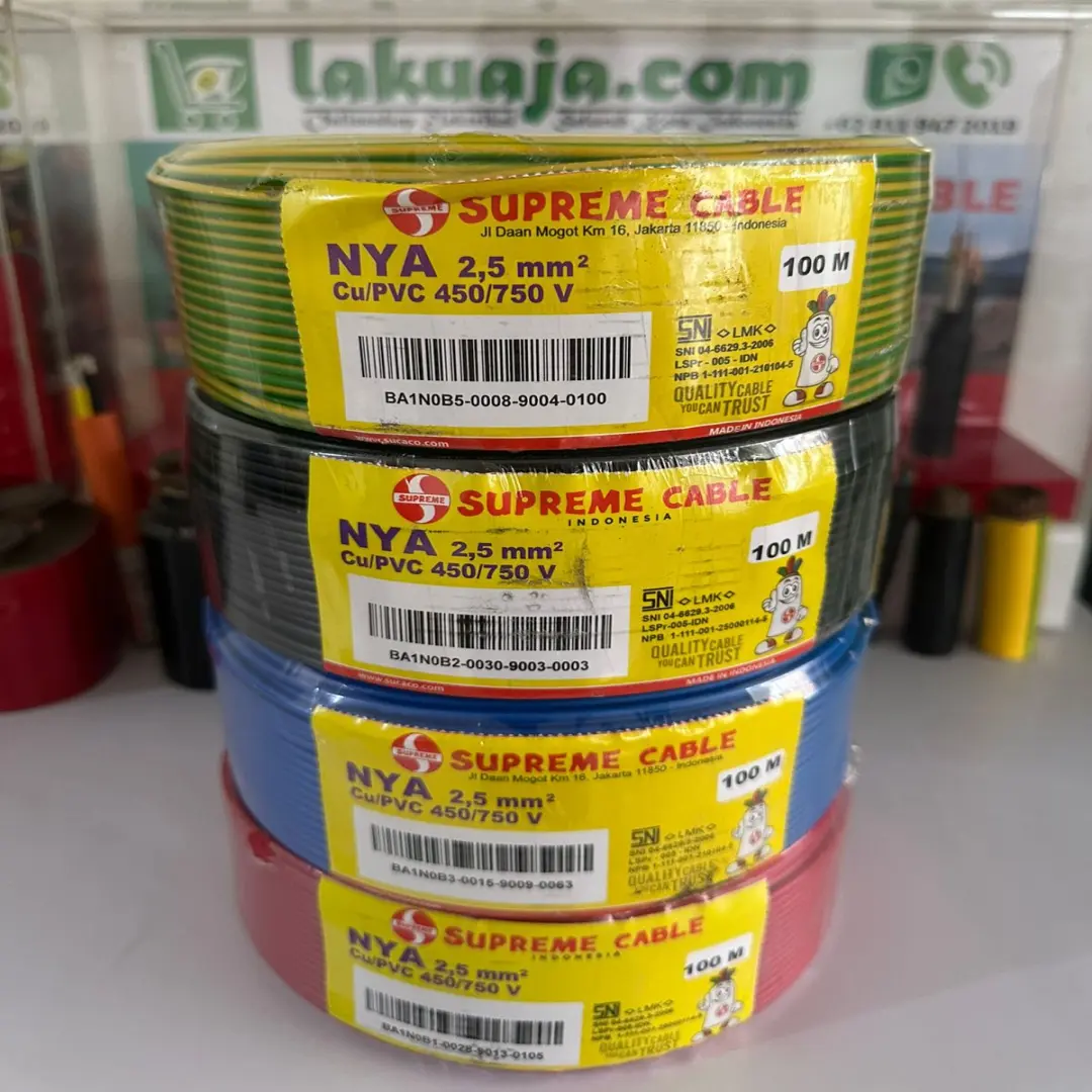 kabel nya 2.5mm supreme