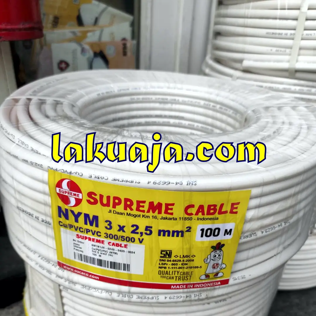 kabel-supreme-nym-3x2.5mm-roll-100-mtr-new