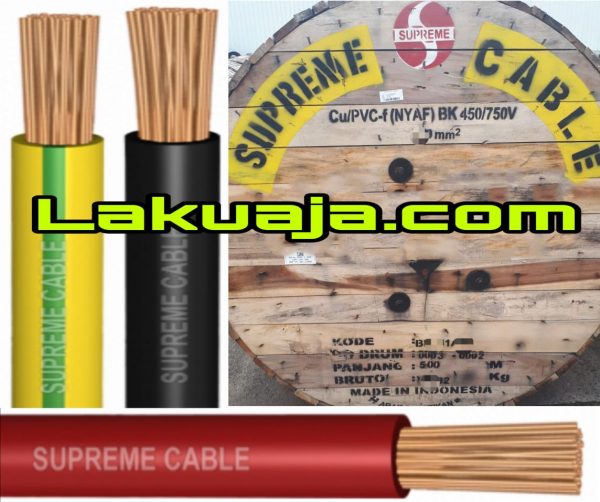 kabel-listrik-supreme-nyaf-70mm-hitam-merah-biru-kuning-stref-hijau-fleksibel-serabut