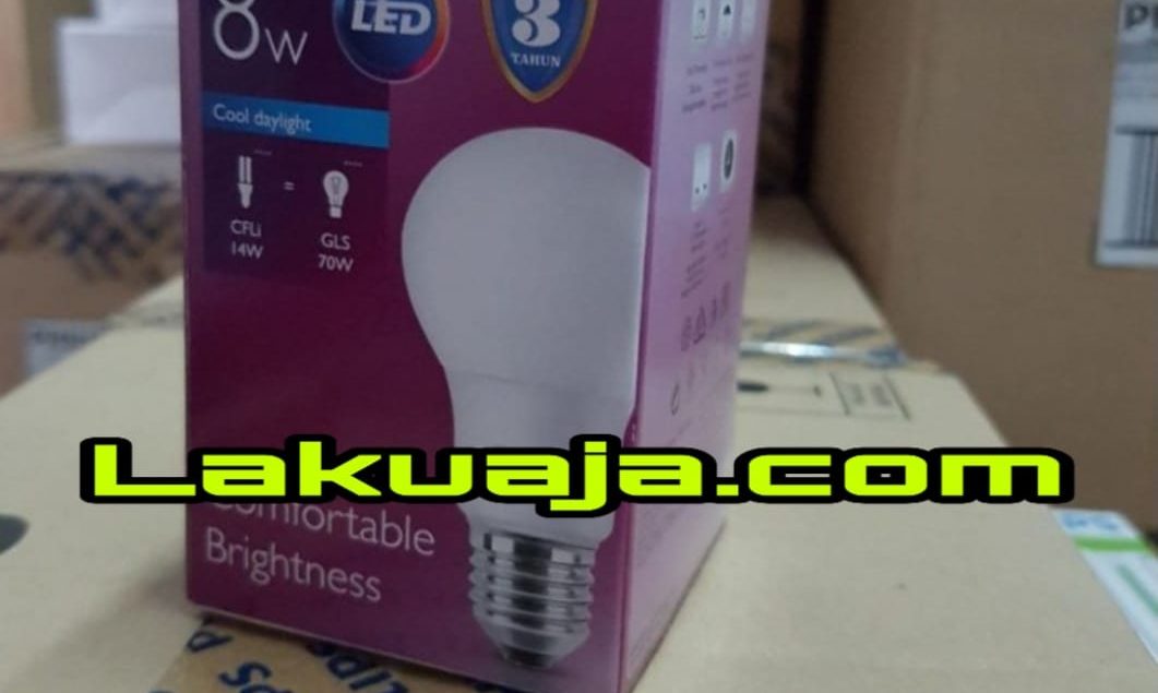 lampu-philips-led-bulb-8watt