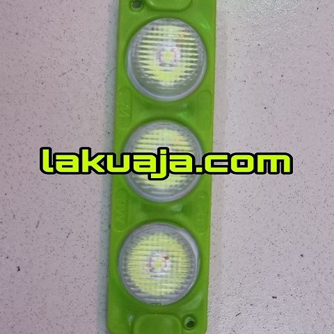 lampu-led-modul-3-mata-hijau-12-volt