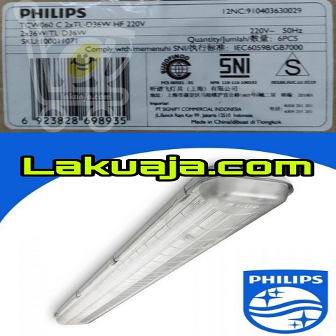 kap-philips-tcw060-c-2xtld-36 watt-hf-220v