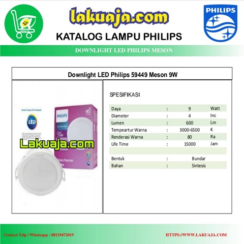 katalog-lampu-philips-downlight-led-59449-meson-9watt