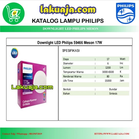 katalog-lampu-philips-downlight-led-59466-meson-17watt
