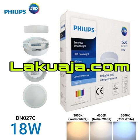 lampu-philips-downlight-outbow-dn027c-18watt