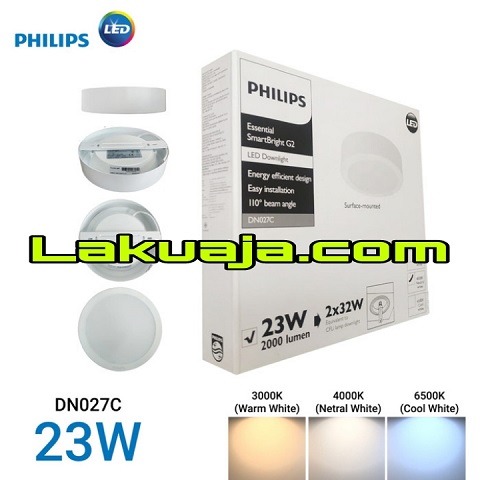 lampu-philips-downlight-outbow-dn027c-23watt