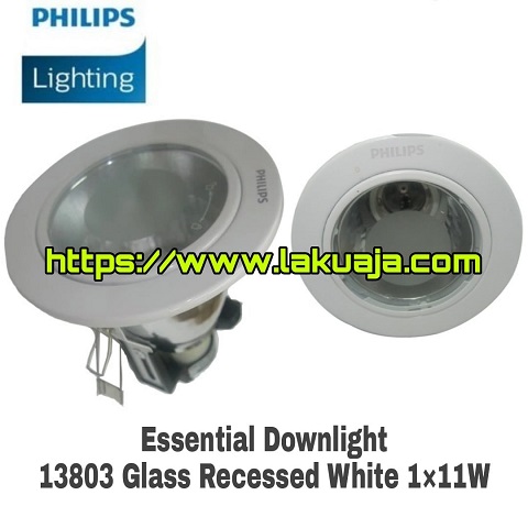 lampu-philips-downlight-13803-glass-recessed-white-1x11w