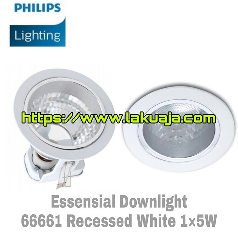 lampu-philips-Downlight-66661-recessed-white-1x5w-230v