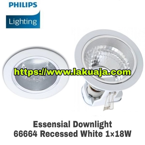 lampu-philips-downlight-66664-recessed-white-1x18w-230v