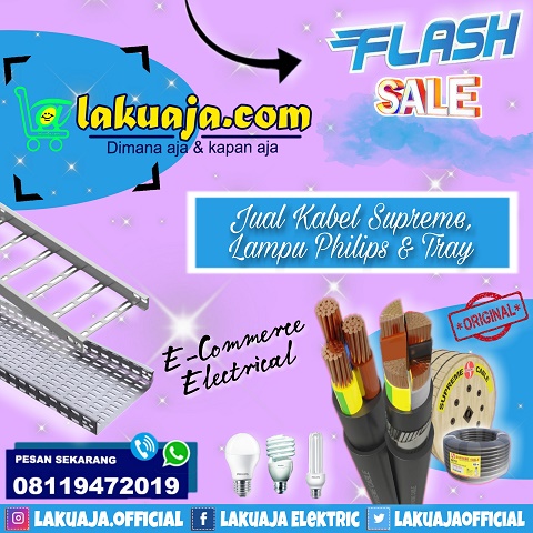 e-commerce-electrical-kabel-supreme-lampu-philips-&-tray-bontang
