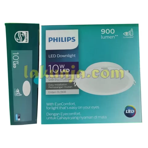 LAMPU-DOWNLIGHT-PHILIPS-ERIDANI-DL190B-LED8-D125-10W-30K-65K