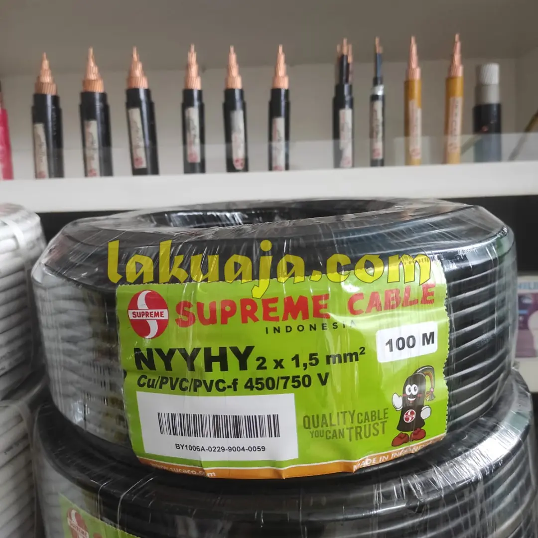 kabel nyyhy 2x1.5mm supreme roll 100 meter